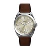 Thumbnail Image 1 of Men’s Fossil Everett Brown Leather Strap Watch with Eggshell Sunray Dial (Model: FS6071)
