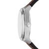 Thumbnail Image 3 of Men’s Fossil Everett Brown Leather Strap Watch with Eggshell Sunray Dial (Model: FS6071)