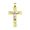Thumbnail Image 1 of Crucifix Necklace Charm in 10K Gold