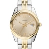 Thumbnail Image 6 of Ladies’ Fossil Scarlette Crystal Accent Two-Tone IP Watch with Gold-Tone Sunray Dial (Model: ES4949)