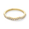 Thumbnail Image 1 of 1/4 CT. T.W. Certified Lab-Grown Diamond Contour Band in 14K Gold (F/SI2)