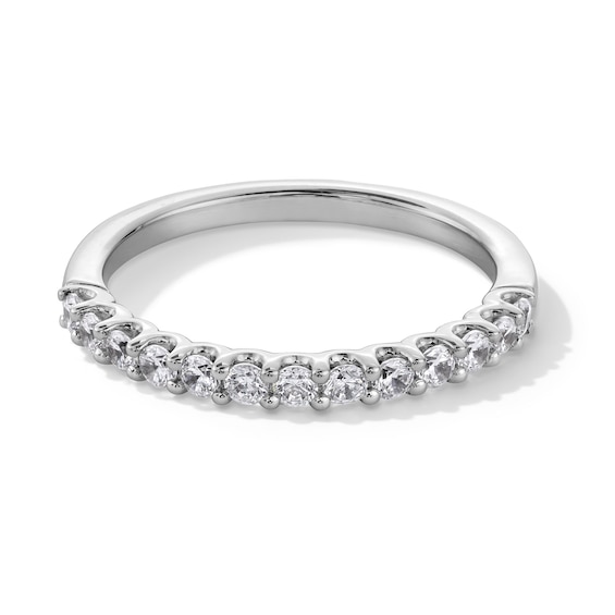 3/8 CT. T.w. Certified Lab-Grown Diamond Band in 14K White Gold (F/Si2)