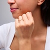Thumbnail Image 2 of 1/4 CT. T.W. Certified Lab-Grown Diamond Contour Band in 14K Gold (F/SI2)
