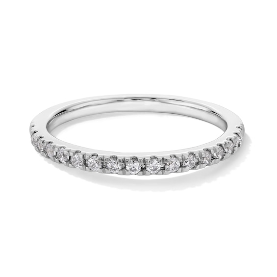 1/4 CT. T.w. Certified Lab-Grown Diamond Band in 14K White Gold (F/Si2)