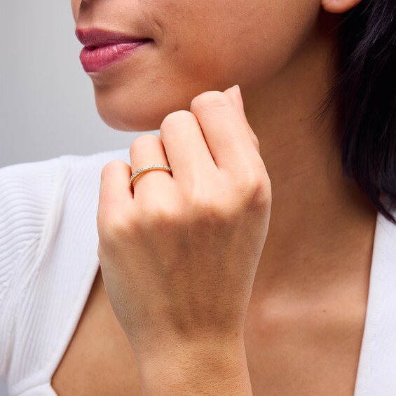 1/4 CT. T.w. Certified Lab-Grown Diamond Band in 14K Gold (F/Si2)