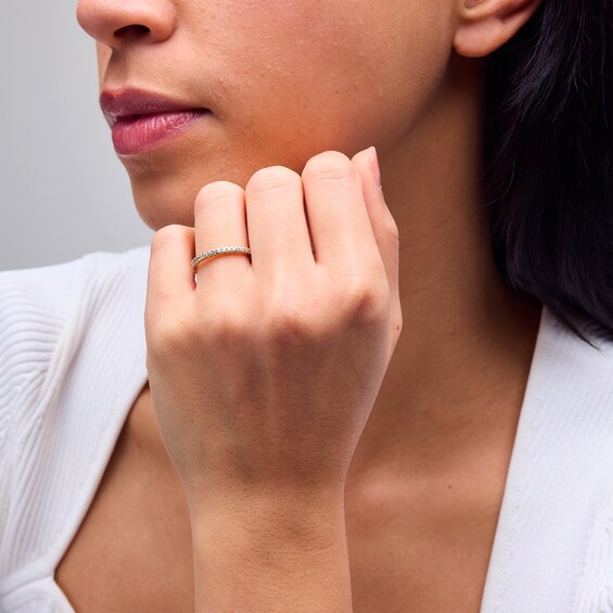 1/4 CT. T.w. Certified Lab-Grown Diamond Band in 14K Gold (F/Si2)