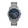 Thumbnail Image 1 of Men’s Armani Exchange  Gunmetal Grey IP Chronograph Watch with Blue Dial (Model: AX1731)
