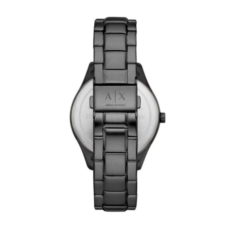 Main Image 2 of Men’s Armani Exchange Dante Black IP Chronograph Watch with Black Dial (Model: AX1867)