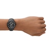 Thumbnail Image 5 of Men’s Armani Exchange Dante Black IP Chronograph Watch with Black Dial (Model: AX1867)