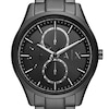 Thumbnail Image 6 of Men’s Armani Exchange Dante Black IP Chronograph Watch with Black Dial (Model: AX1867)