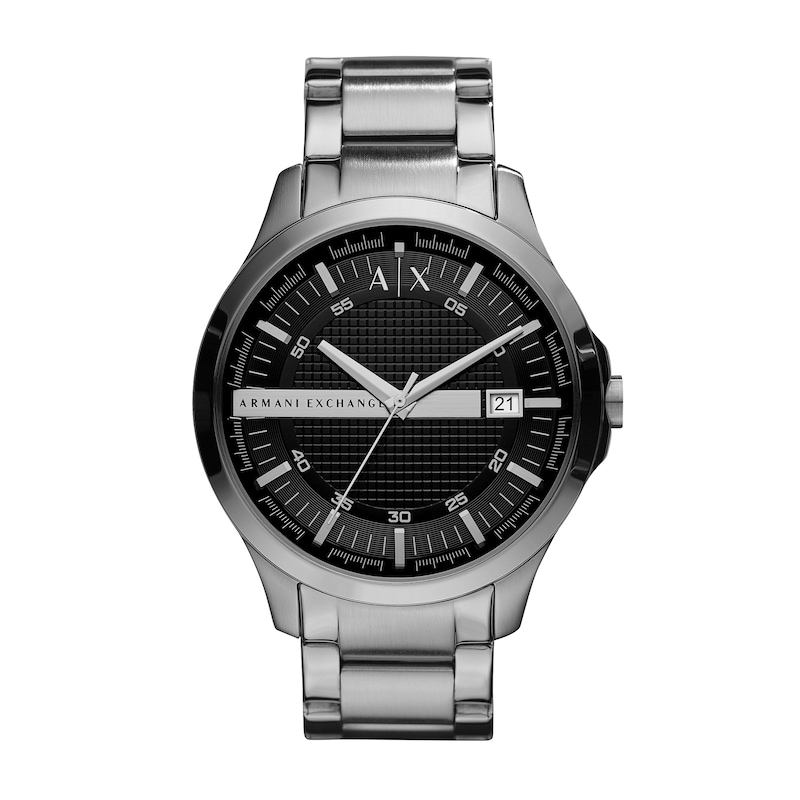 Main Image 1 of Men’s Armani Exchange  Watch with Textured Black Dial (Model: AX2103)