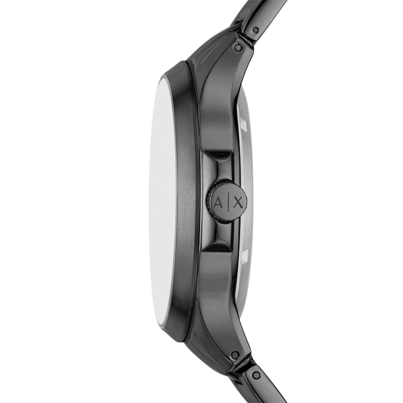 Main Image 3 of Men’s Armani Exchange Hampton Gunmetal Grey IP Automatic Watch with Black Skeleton Dial (Model: AX2458)