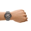 Thumbnail Image 5 of Men’s Armani Exchange Hampton Gunmetal Grey IP Automatic Watch with Black Skeleton Dial (Model: AX2458)
