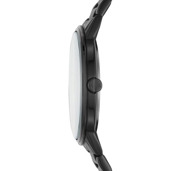 Menâs Armani Exchange Cayde Black IP Watch with Black Dial (Model: Ax2701)