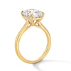 Thumbnail Image 3 of 3 CT. Radiant-Cut Certified Lab-Grown Diamond Solitaire Engagement Ring in 14K Gold (F/VS2)
