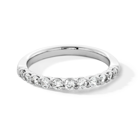 1/2 CT. T.w. Certified Lab-Grown Diamond Band in 14K White Gold (I/Si2)