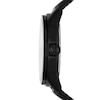 Thumbnail Image 3 of Men’s Armani Exchange  Black IP Leather Strap Watch and Chain Bracelet Box Set (Model: AX7147SET)