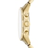 Thumbnail Image 3 of Men’s Armani Exchange Banks Gold-Tone IP Chronograph Watch with Blue Dial and Chain Bracelet Box Set (Model: AX7151SET)