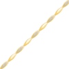 Thumbnail Image 1 of 1/10 CT. T.W. Diamond Oval Link Bracelet in Sterling Silver with 10K Gold Plate - 7.5"