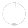 Thumbnail Image 2 of 1/10 CT. T.W. Diamond Hamsa Bracelet in Sterling Silver - 7.5"