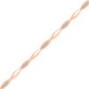Thumbnail Image 1 of 1/10 CT. T.W. Diamond Oval Link Bracelet in Sterling Silver with 10K Rose Gold Plate - 7.5"