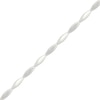 Thumbnail Image 1 of 1/10 CT. T.W. Diamond Oval Link Bracelet in Sterling Silver - 7.5"