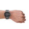 Thumbnail Image 3 of Men’s Armani Exchange  Gunmetal Grey IP Chronograph Watch with Textured Black Dial (Model: AX2454)