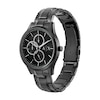 Thumbnail Image 6 of Men’s Armani Exchange Dante Black IP Chronograph Watch and Black Agate Barrel Bead Bracelet Box Set (Model: AX7154SET)