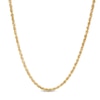 Thumbnail Image 1 of 3.0mm Glitter Rope Chain Necklace in Solid 10K Gold - 18"