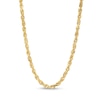 Thumbnail Image 1 of 4.4mm Diamond-Cut Glitter Rope Chain Necklace in Solid 10K Gold - 26"