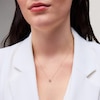 Thumbnail Image 2 of 1/2 CT. Certified Lab-Grown Diamond Miracle Solitaire Necklace in 14K Gold (F/VS2) - 19"