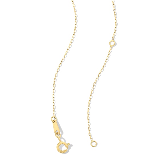 1/ CT. Certified Lab-Grown Diamond Miracle Solitaire Necklace in 14K Gold (F/Vs2
