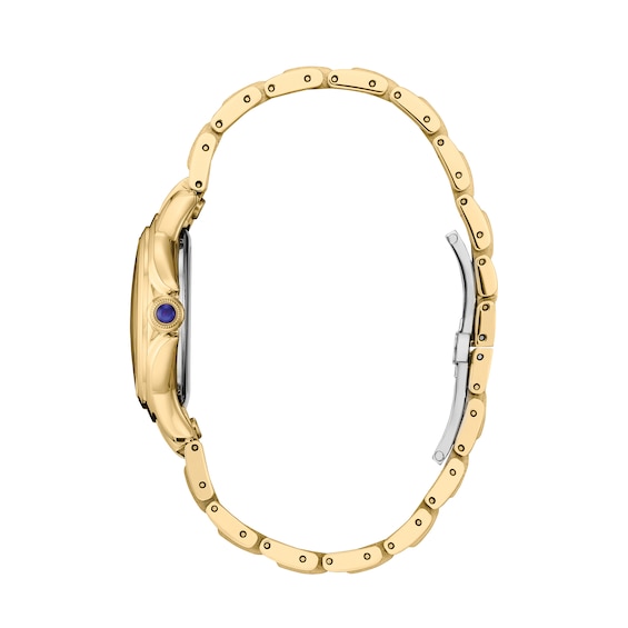 Ladies' Citizen Eco-DriveÂ® Dress Classic Ceci Gold-Tone IP Watch with White Dial (Model: Em1162-52A)