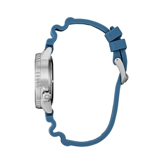 Ladies' Citizen Eco-DriveÂ® Promaster Dive Blue Rubber Strap Watch with Blue Dial (Model: Eo2027-09L)