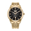 Thumbnail Image 1 of Men’s Citizen Eco-Drive® Dress Classic Rolan Gold-Tone IP Watch with Black Dial (Model: AW0152-58H)