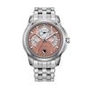 Thumbnail Image 1 of Men’s Citizen Eco-Drive® Dress Classic Calendrier Chronograph Watch with Salmon Pink Dial (Model: BU0080-52X)