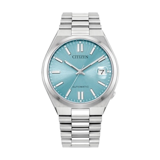 Unisex Citizen Tsuyosa Automatic Watch with Blue Dial (Model: NJ0200-50L)