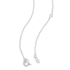 Thumbnail Image 3 of 1 CT. Certified Lab-Grown Diamond Miracle Solitaire Necklace in 14K White Gold (F/VS2) - 19"