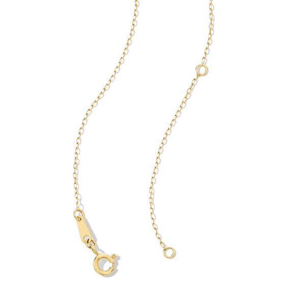 1 CT. Certified Lab-Grown Diamond Miracle Solitaire Necklace in 14K Gold (F/Vs2) - 19"