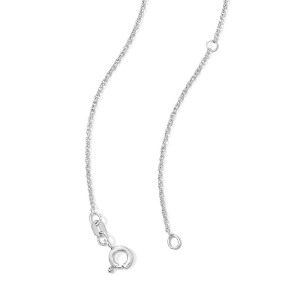 1/10 CT. Princess-Cut Diamond Miracle Solitaire Pendant in Sterling Silver (J/I3)