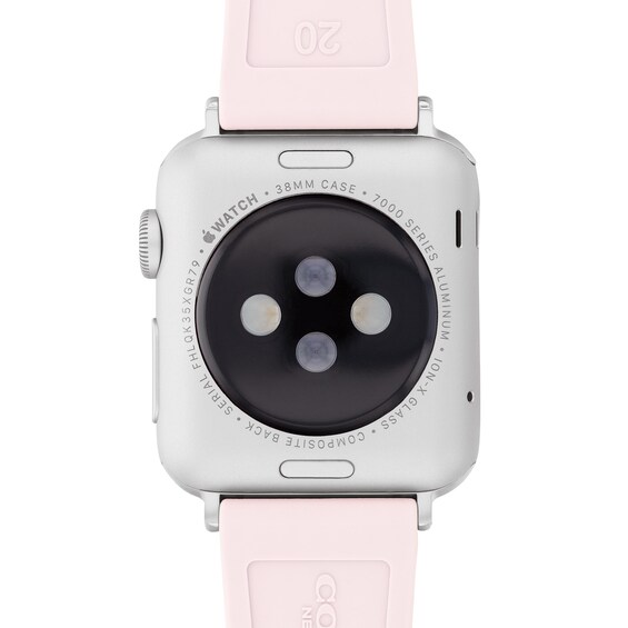 Ladies’ Coach Apple Watch Straps Pink Flowers Interchangeable Replacement Band Smart Watch Attachment (Model: 14700292)