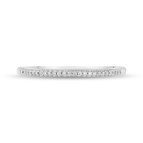 Enchanted Disney Majestic Princess 1/6 CT. T.w. Diamond Three Piece Ring Set in Sterling Silver and 10K Two-Tone Gold