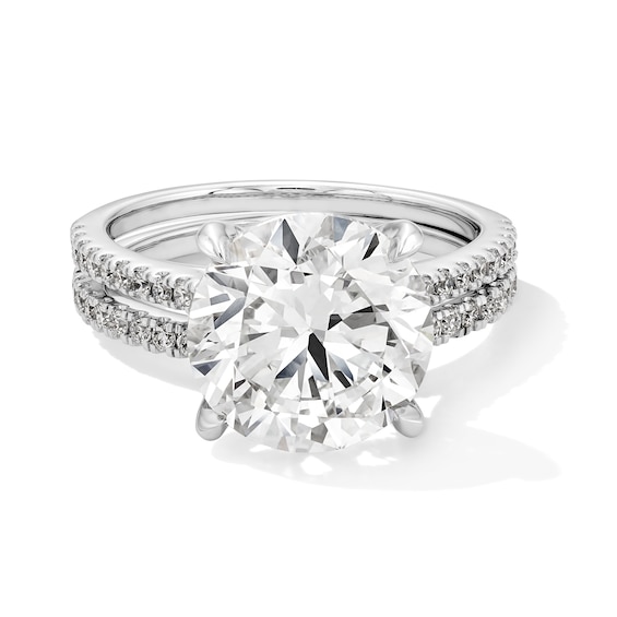 5-5/8 CT. T.w. Certified Lab-Grown Diamond Bridal Set in 14K White Gold (F/Vs2)