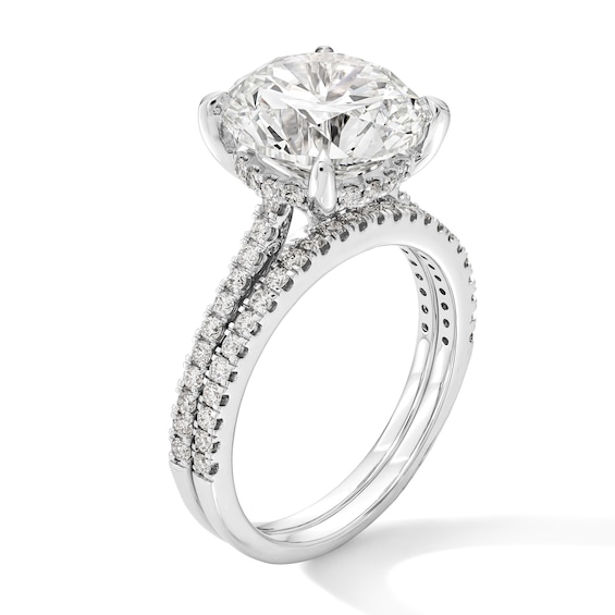 5-5/8 CT. T.w. Certified Lab-Grown Diamond Bridal Set in 14K Gold (F/Vs2