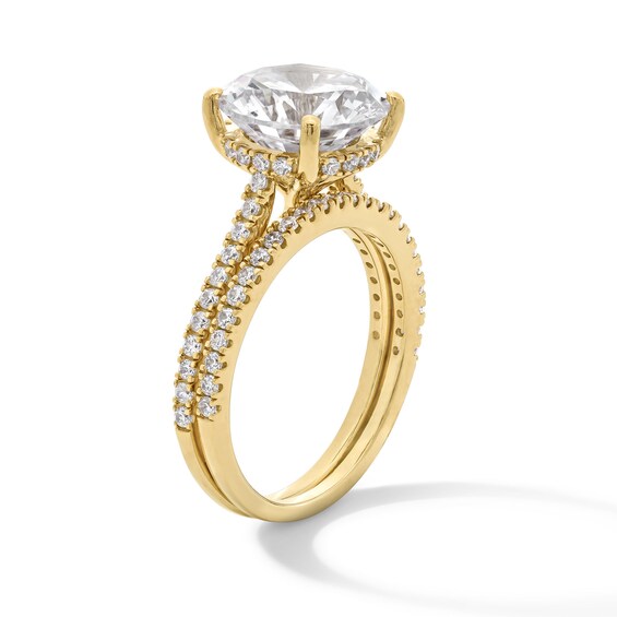 5-5/8 CT. T.w. Certified Lab-Grown Diamond Bridal Set in 14K Gold (F/Vs2)
