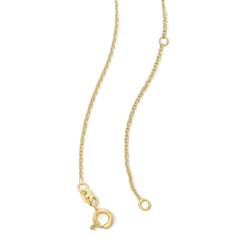 Main Image 3 of 1/4 CT. Diamond Miracle Solitaire Pendant in Sterling Silver with 14K Gold Plate (J/I3)