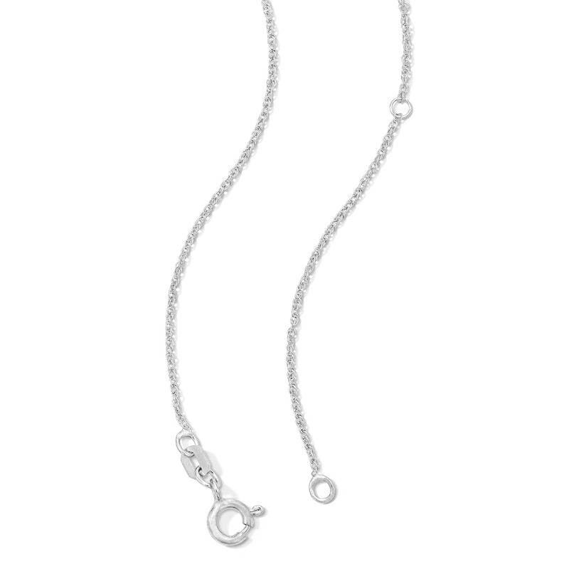 Main Image 3 of 1/4 CT. Diamond Miracle Solitaire Pendant in Sterling Silver (J/I3)