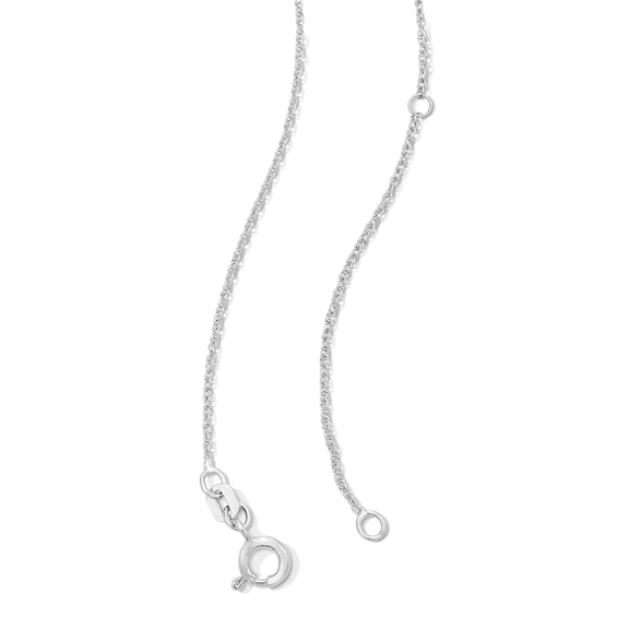 1/4 CT. Princess-Cut Diamond Miracle Solitaire Pendant in Sterling Silver (J/I3)