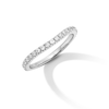 Thumbnail Image 3 of Vera Wang Love Collection 1/3 CT. T.W. Certified Lab-Grown Diamond Contour Wedding Band in 14K White Gold (F/VS2)