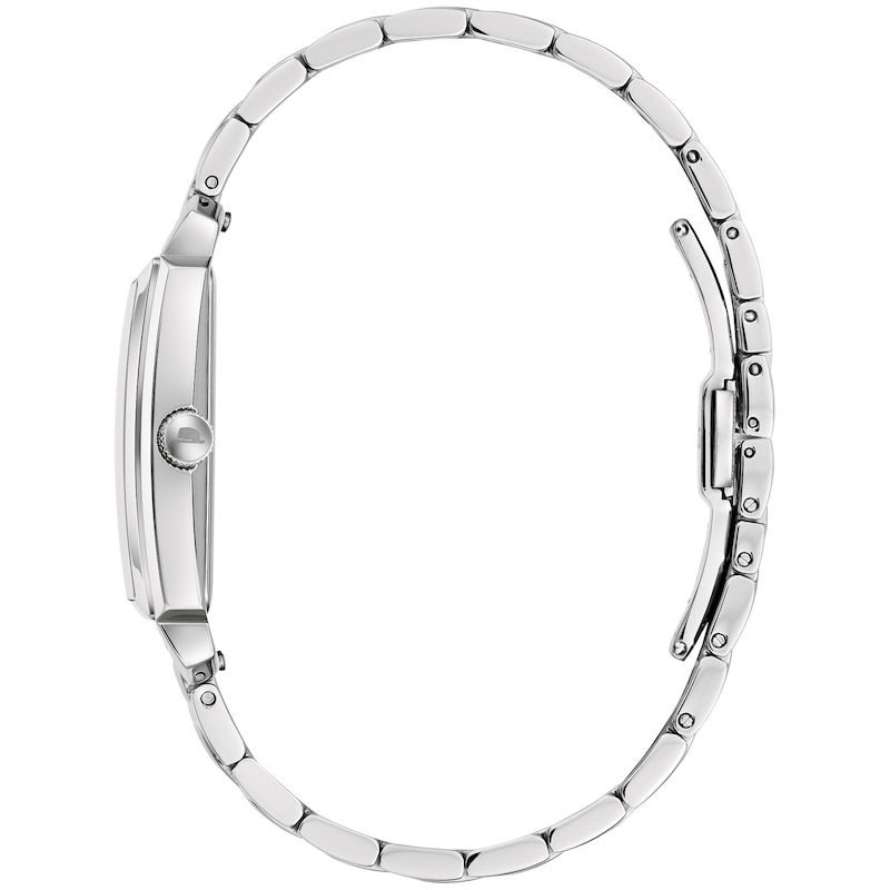 Main Image 2 of Men's Bulova Frank Sinatra 'The Very Thought of You' Collection Watch with Rectangular Black Dial (Model: 96B461)